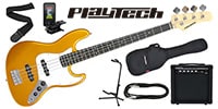 PLAYTECH / JB420 Gold エレキベース 初心者入門セット