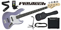 PLAYTECH / JB420 Metallic Blue エレキベース 初心者入門セット