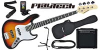 PLAYTECH / JB420 Sunburst エレキベース 初心者入門セット