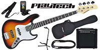 PLAYTECH / JB420 Sunburst エレキベース 初心者入門セット