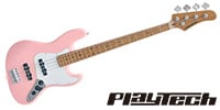 PLAYTECH / JB480 Pink 【カーボナイズド・メイプルネック】