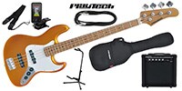 PLAYTECH / JB480 Gold エレキベース 初心者入門セット