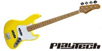 PLAYTECH / JB480 Yellow 【カーボナイズド・メイプルネック】
