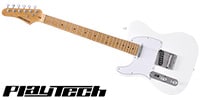 PLAYTECH / TL280 White 【カーボナイズド・メイプルネック】 レフティ
