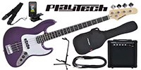 PLAYTECH / JB420 Purple エレキベース 初心者入門セット