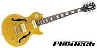 PLAYTECH / LP-500 PREMIUM F-Hole Quilt top p-90 Lemon Burst