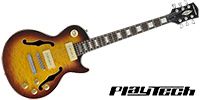 PLAYTECH / LP-500 PREMIUM F-Hole Quilt top p-90 Violin Burst