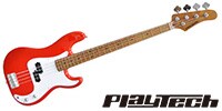 PLAYTECH / PB480 Red【カーボナイズド・メイプルネック】