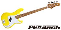 PLAYTECH / PB480 Yellow【カーボナイズド・メイプルネック】