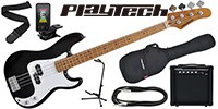 PLAYTECH / PB480 Black エレキベース 初心者入門セット