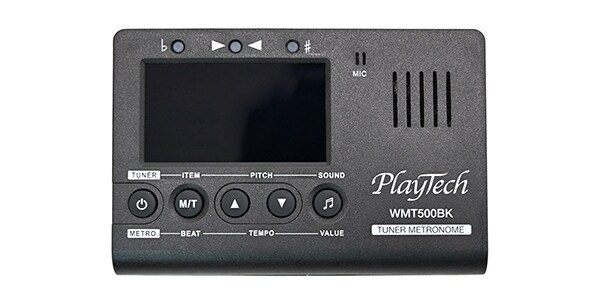 PLAYTECH ( プレイテック )  / WMT-500BK チューナーメトロノーム マイク付き