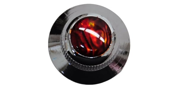 QPARTS ( キューパーツ )  / Red Abalone on UFO Knob Chrome画像2
