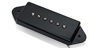 Roswell Pickups / P90 Dog Ear Pickup Bridge Black