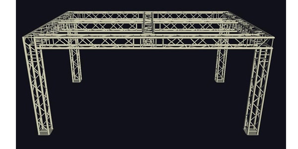 STAGE EVOLUTION ( ステージエボリューション )  / 四角トラスセット 田の字型画像2
