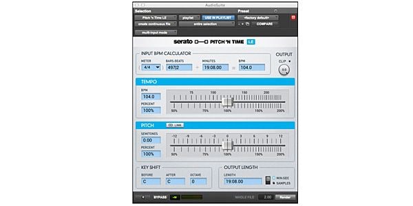 SERATO ( セラート ) / Pitch n Time LE 3.0