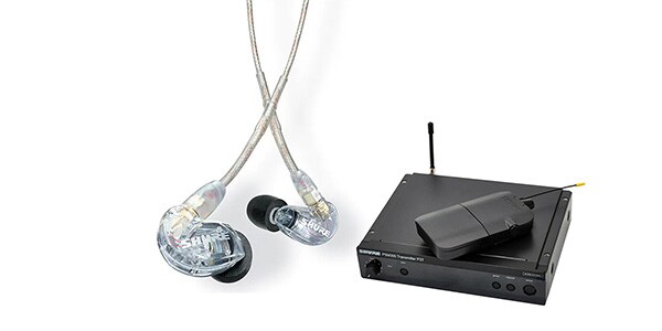 SHURE ( シュア )  / P3TJR-JB ＋ SE215-CL-A SET