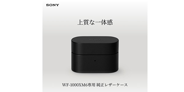 Sony ( ソニー )  / HAC1000XM6CHC ライトグレー WF-1000XM6専用ケースカバー画像2