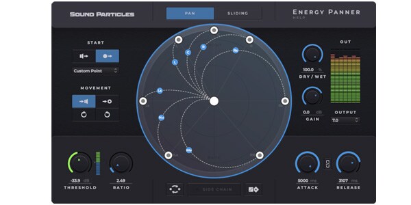 Sound Particles ( サウンド パーティクルズ )  / Energy Panner 電子メール納品