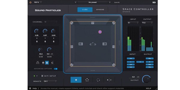 Sound Particles ( サウンド パーティクルズ )  / Space Controller Studio 電子メール納品