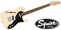 SQUIER / Affinity Telecaster Thinline Olympic White
