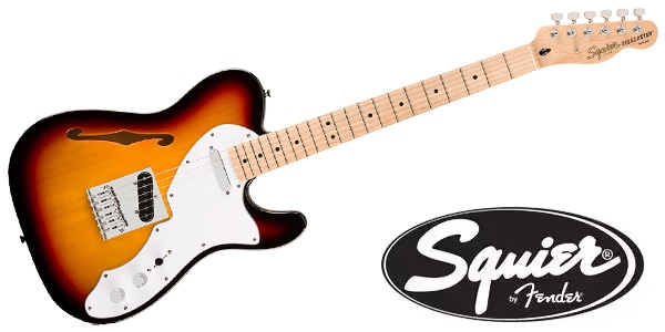 SQUIER ( スクワイヤ )  / Affinity Telecaster Thinline 3-Color Sunburst