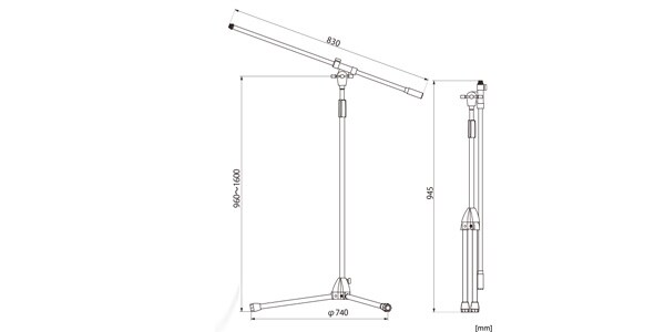 TAMA ( タマ )  / MS205 ブームマイクスタンド画像2