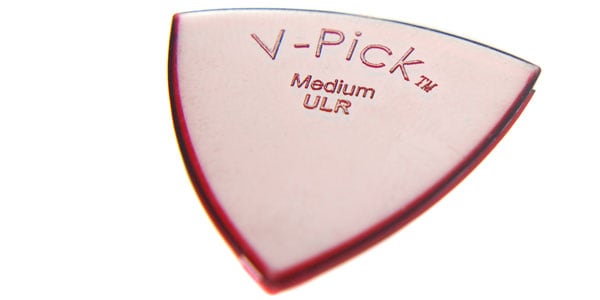 V-PICKS ( ブイピック )  / MPULRR Medium Pointed Ultra Lite Ruby Red画像2