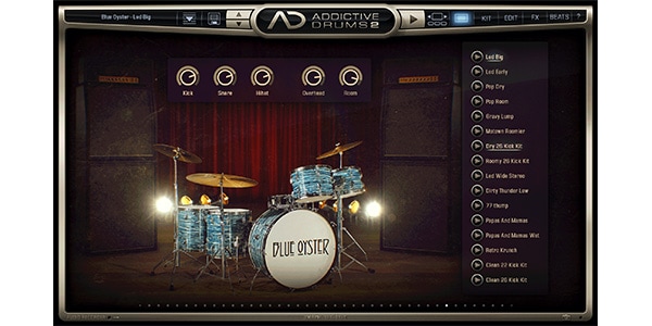 XLN AUDIO ( エックスエルエヌオーディオ )  / Addictive Drums 2 : Blue Oyster