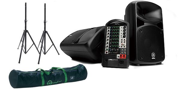 YAMAHA ( ヤマハ ) / STAGEPAS600i＋スピーカースタンドペア＋キャリングバッグ