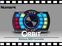 NUMARK ワイヤレスMIDIコントローラー ORBITの動画をアップしました。