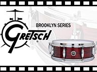 GRETSCH スネア Brooklynシリーズ GB-05148S RUBY RED OYSTER NITRONの動画をアップしました。