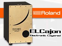 ROLANDよりエレクトリック・カホン【EC-10】が登場！