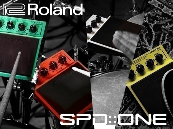 ROLANDよりパーカッションパッド「SPD::ONE」新発売！