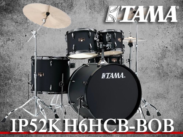 TAMA IMPERIALSTARドラムにブラックカラーの新モデル登場！
