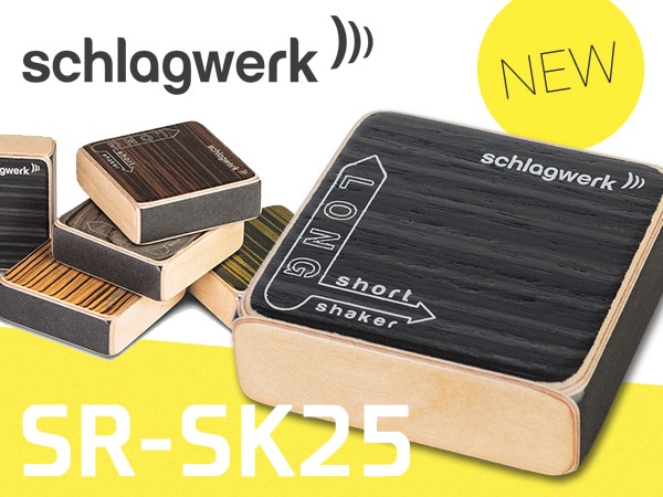 SCHLAGWERK PERCUSSION新製品 ロング・ショート・シェイカー？登場！