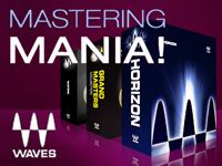 Waves Mastering Mania! 10月限定特価プロモーションのご案内。