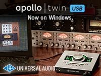 UNIVERSAL AUDIOから「APOLLO TWIN USB」発売！
