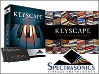 SPECTRASONICSよりまったく新しい大容量キーボード音源「Keyscape」が新登場！