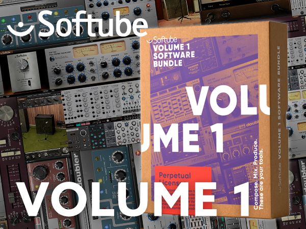 Softubeプラグイン・バンドル「Volume 1」発売記念、限定イントロプライス！