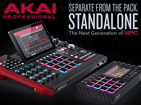 AKAI PROFESSIONALからPC不要の音楽制作ツール「MPC」が再登場！