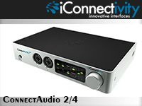 iConnectivityよりオーディオ/MIDIインターフェイス「ConnectAudio 2/4」が登場！