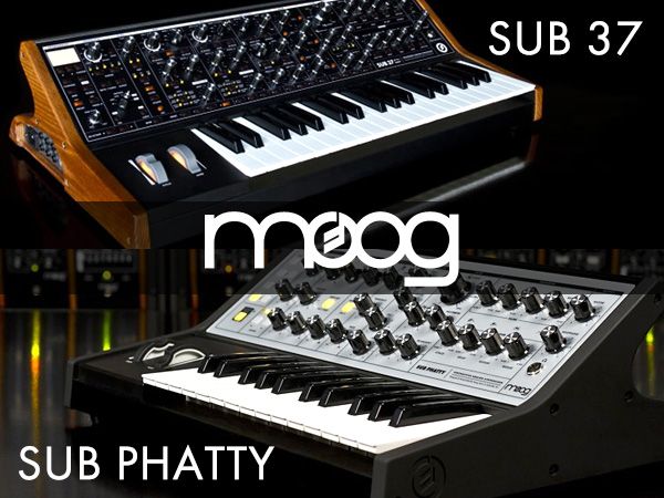 MOOGの「SUB PHATTY」「Sub 37 Tribute Edition」アウトレット品入荷！