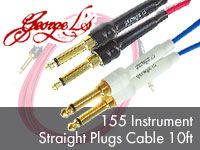 GEORGE L'S「155 Instrument Straight Plugs Cable 10ft」入荷！