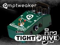 Amptweakerのベース用オーバードライブペダル【Bass TightDrive JR】入荷！