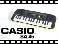 CASIO / ポータブルキーボードSA46の動画公開！