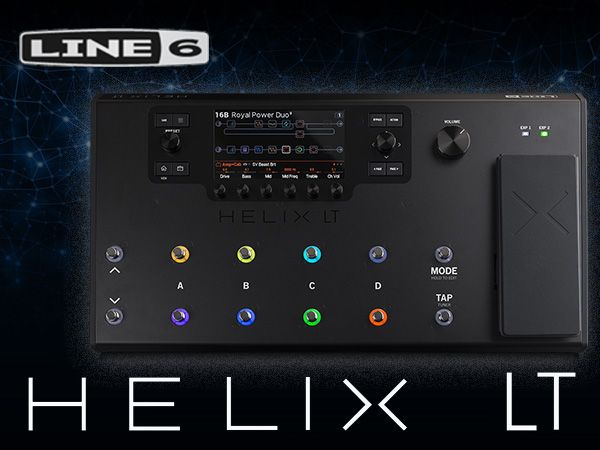 Line 6 Helixシリーズに新しいモデル「Helix LT」が誕生