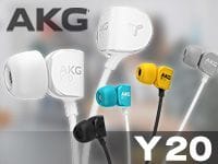 AKGからエントリーモデルのイヤホン「Y20」「Y20U」が登場！