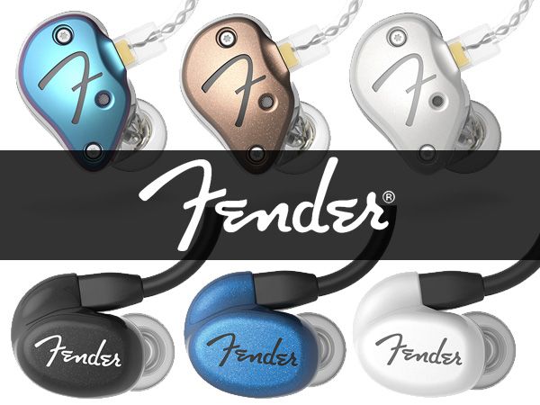 FENDERカナル型イヤホン「FXA9」「CXA1」取扱開始！