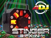 AMERICAN DJの3-in-1エフェクト「STINGER」が入荷！