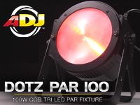 AMERICAN DJ のパーライト「Dotz Par 100」が入荷しました。